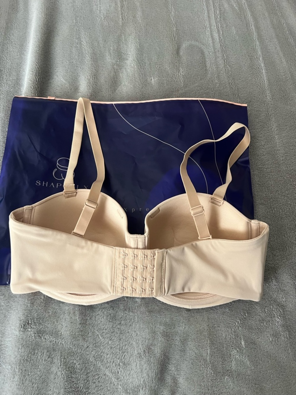 Shapellx Bare Essential AirSlim Convertible Strapless Push Up Bra - Picture 2 of 6